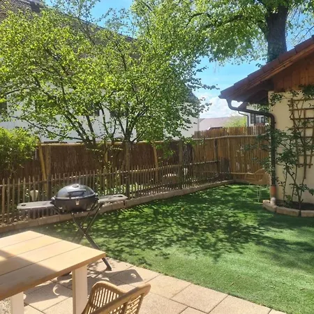 דירה Laemmche, Eg Mit Eingezaeuntem Garten